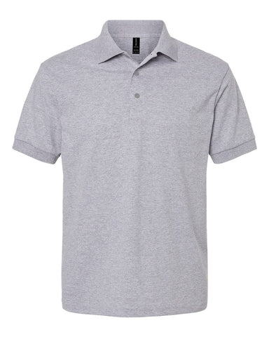 Gildan 8800 - Unisex DryBlend® Jersey Polo - Sport Grey - Front