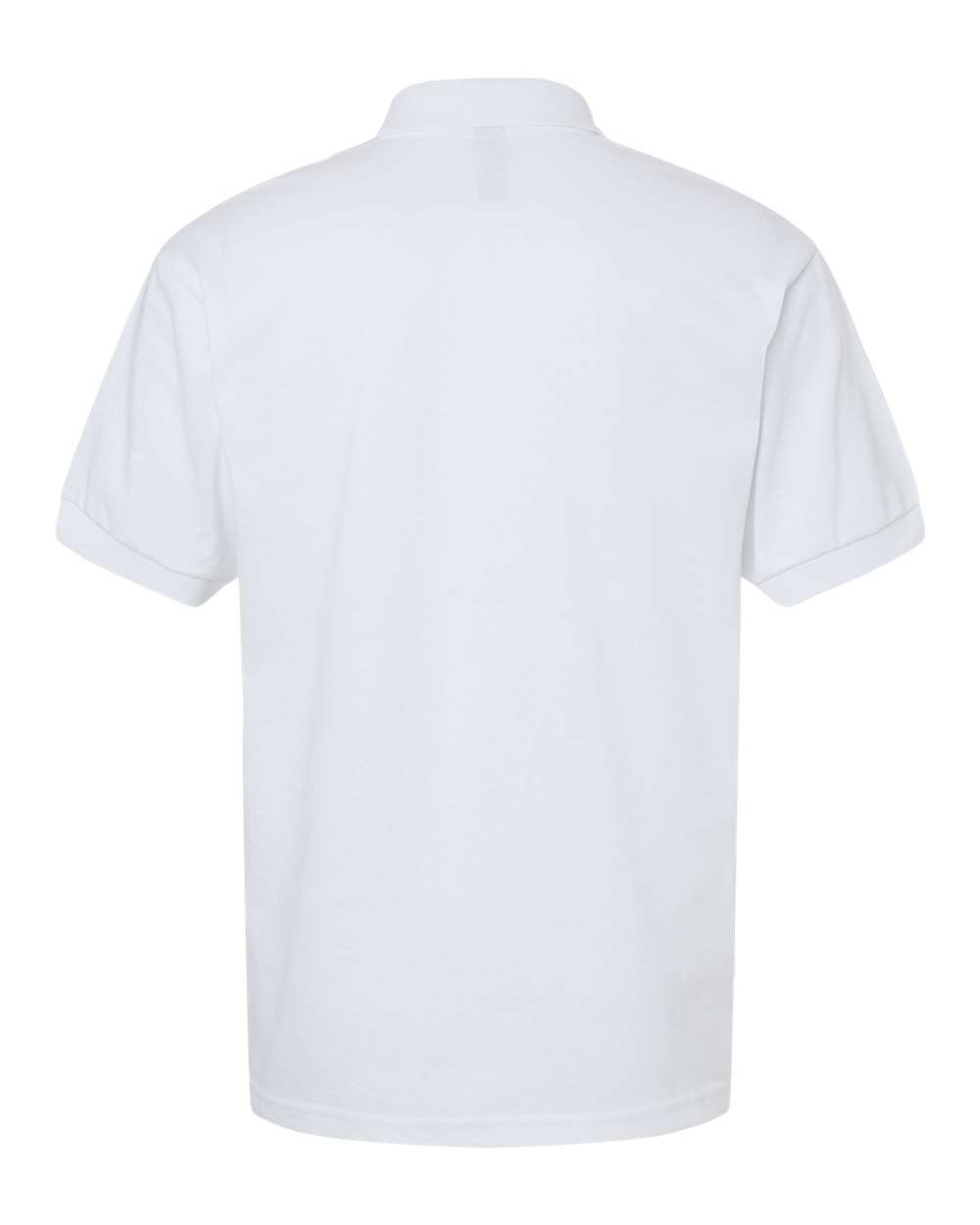 Gildan 8800 - Unisex DryBlend® Jersey Polo - White - Back