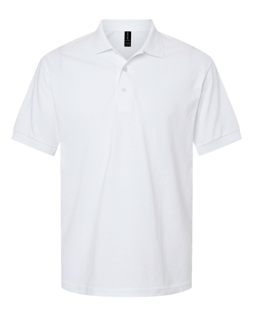 Gildan 8800 - Unisex DryBlend® Jersey Polo - White - Front