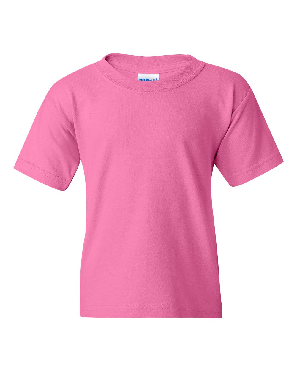 Gildan 5000B - Youth Heavy Cotton™ T-Shirt - Azalea - Front