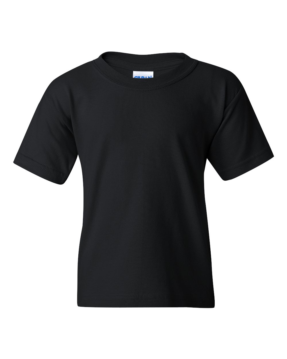 Gildan 5000B - Youth Heavy Cotton™ T-Shirt - Black - Front