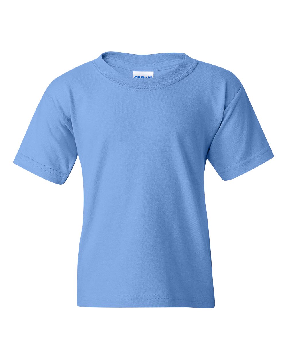 Gildan 5000B - Youth Heavy Cotton™ T-Shirt - Carolina Blue - Front