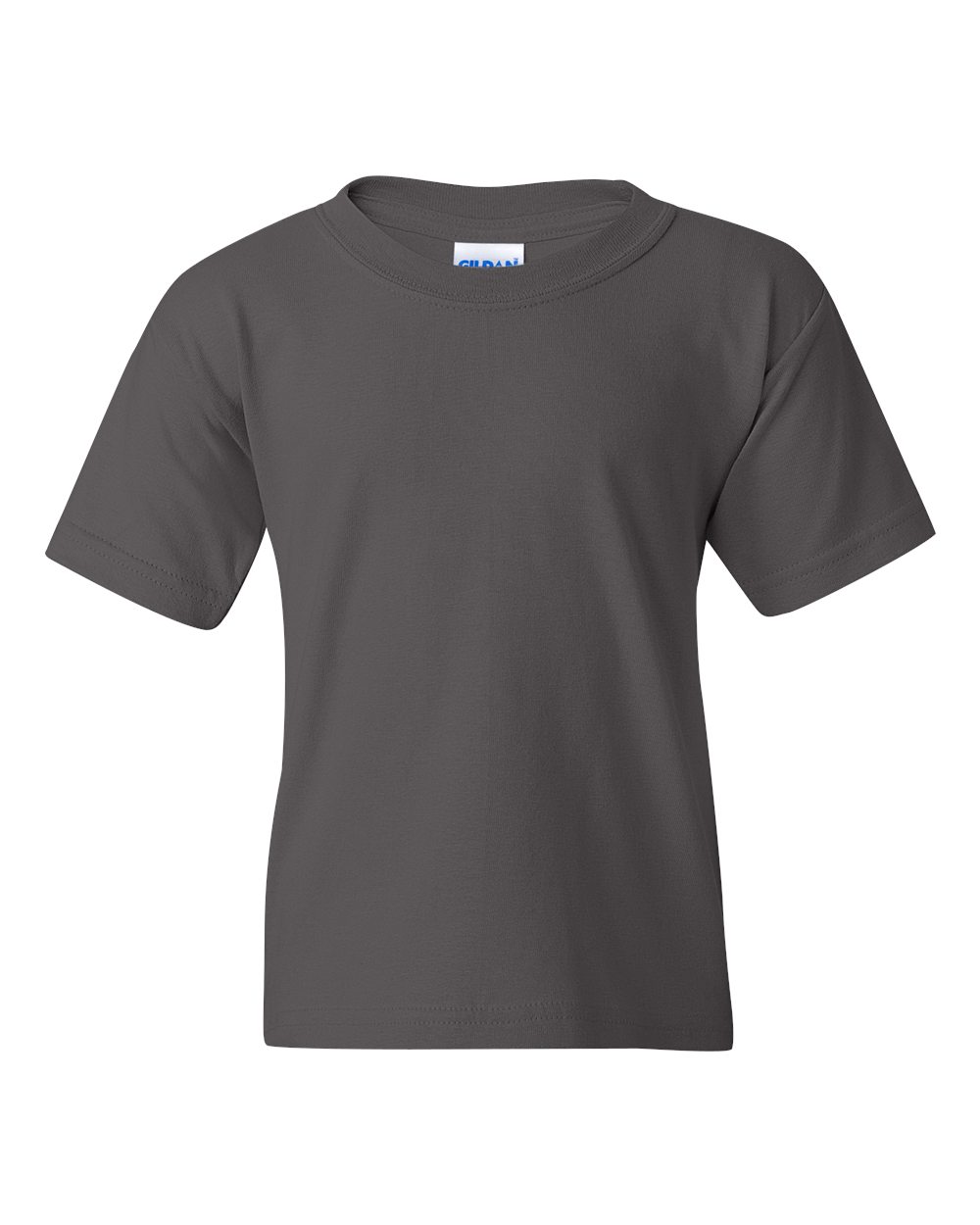 Gildan 5000B - Youth Heavy Cotton™ T-Shirt - Charcoal - Front