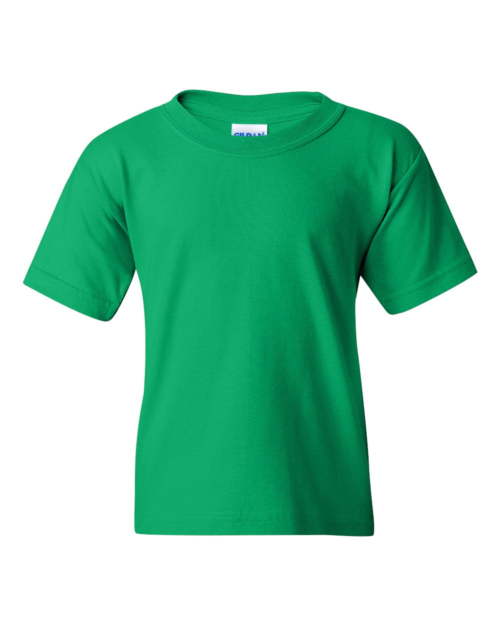 Gildan 5000B - Youth Heavy Cotton™ T-Shirt - Irish Green - Front