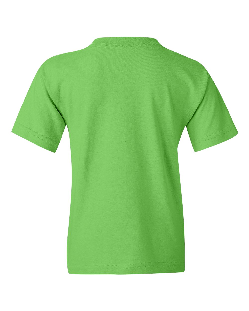 Gildan 5000B - Youth Heavy Cotton™ T-Shirt - Lime - Back