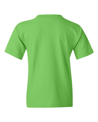Gildan 5000B - Youth Heavy Cotton™ T-Shirt - Lime - Back