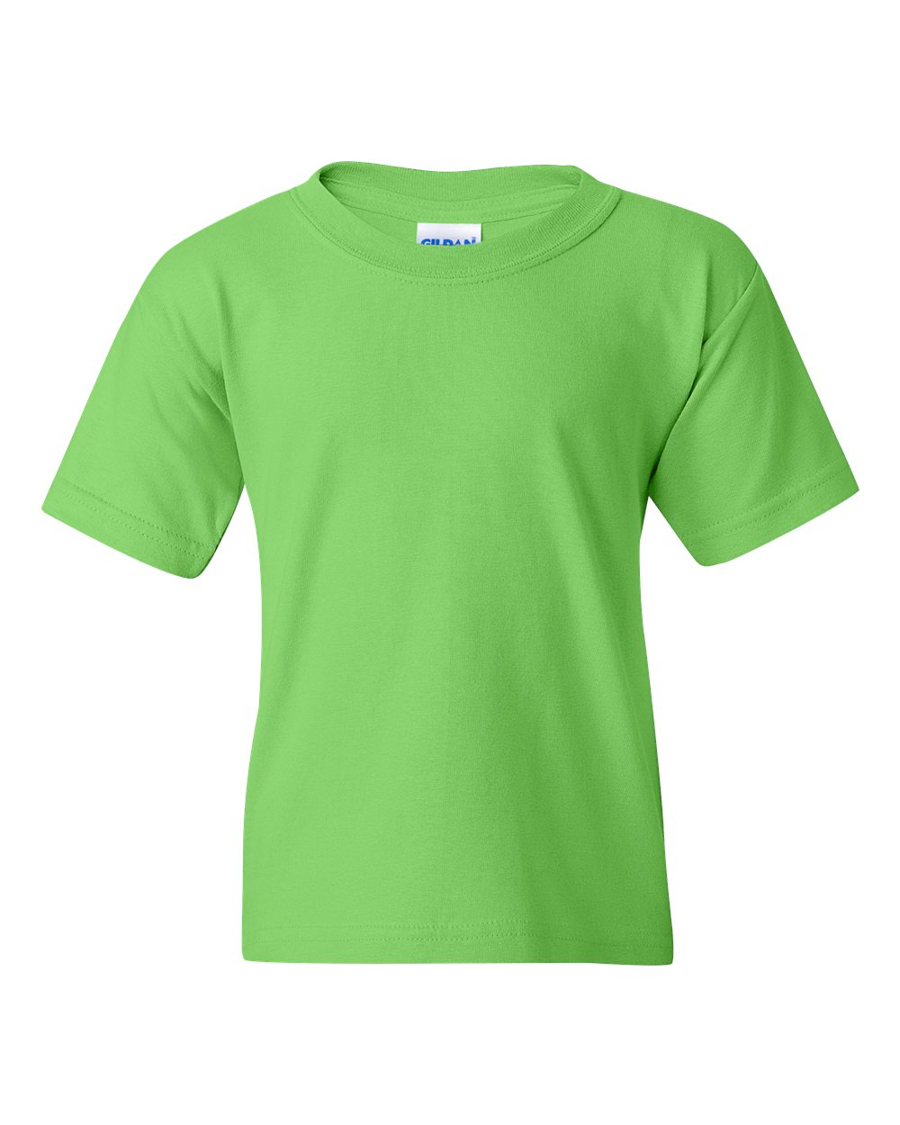 Gildan 5000B - Youth Heavy Cotton™ T-Shirt - Lime - Front