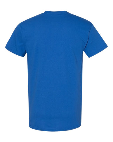 Gildan 5000B - Youth Heavy Cotton™ T-Shirt - Royal - Back