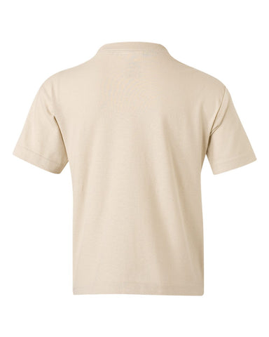 Gildan 5000B - Youth Heavy Cotton™ T-Shirt - Sand - Back