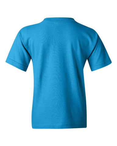 Gildan 5000B - Youth Heavy Cotton™ T-Shirt - Sapphire - Back