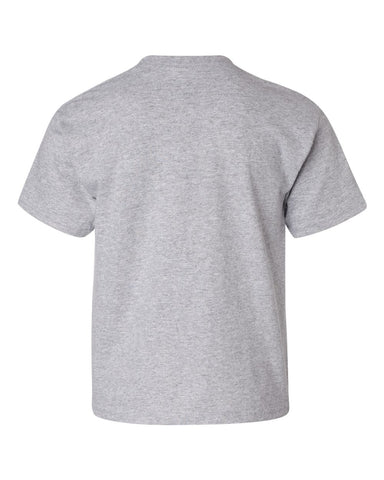 Gildan 5000B - Youth Heavy Cotton™ T-Shirt - Sport Grey - Back