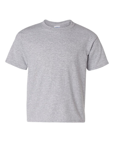 Gildan 5000B - Youth Heavy Cotton™ T-Shirt - Sport Grey - Front