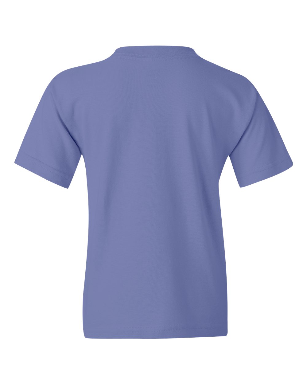 Gildan 5000B - Youth Heavy Cotton™ T-Shirt - Violet - Back