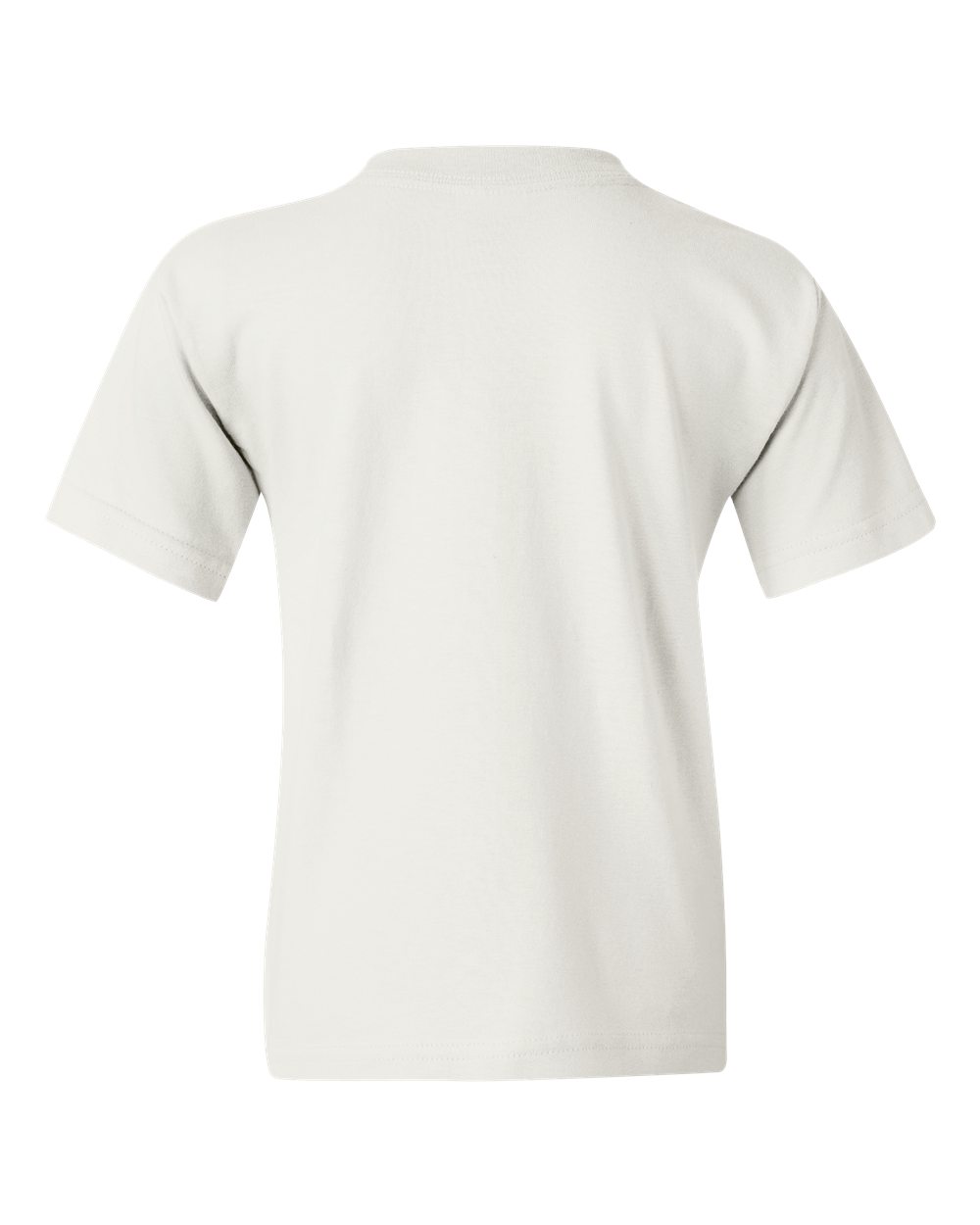 Gildan 5000B - Youth Heavy Cotton™ T-Shirt - White - Back