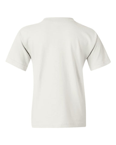 Gildan 5000B - Youth Heavy Cotton™ T-Shirt - White - Back