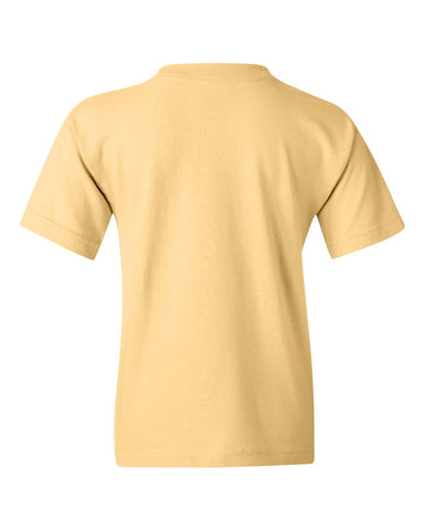 Gildan 5000B - Youth Heavy Cotton™ T-Shirt - Yellow Haze - Back