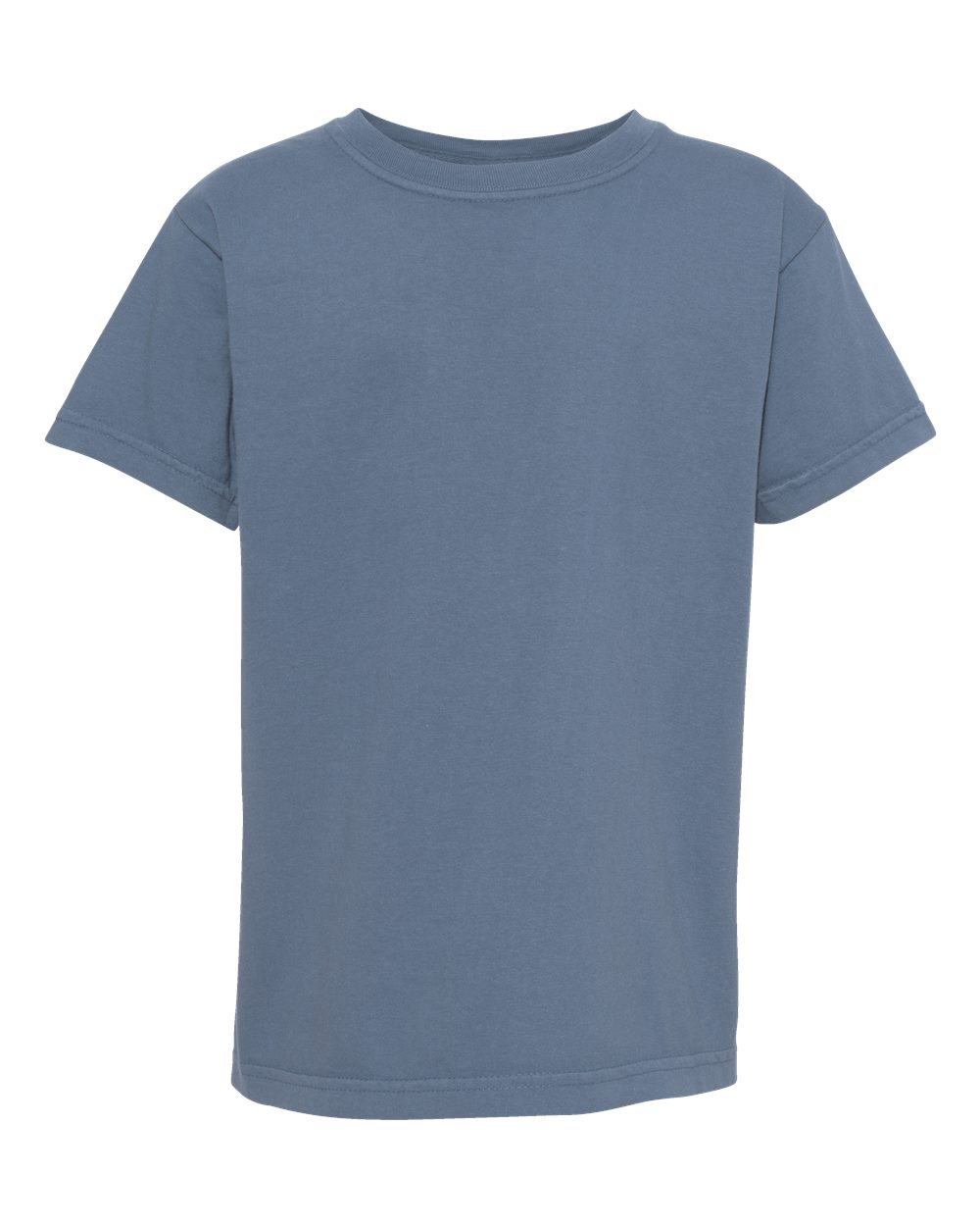 Comfort Colors 9018 - Youth Garment-Dyed Heavyweight T-Shirt - Blue Jean - Front