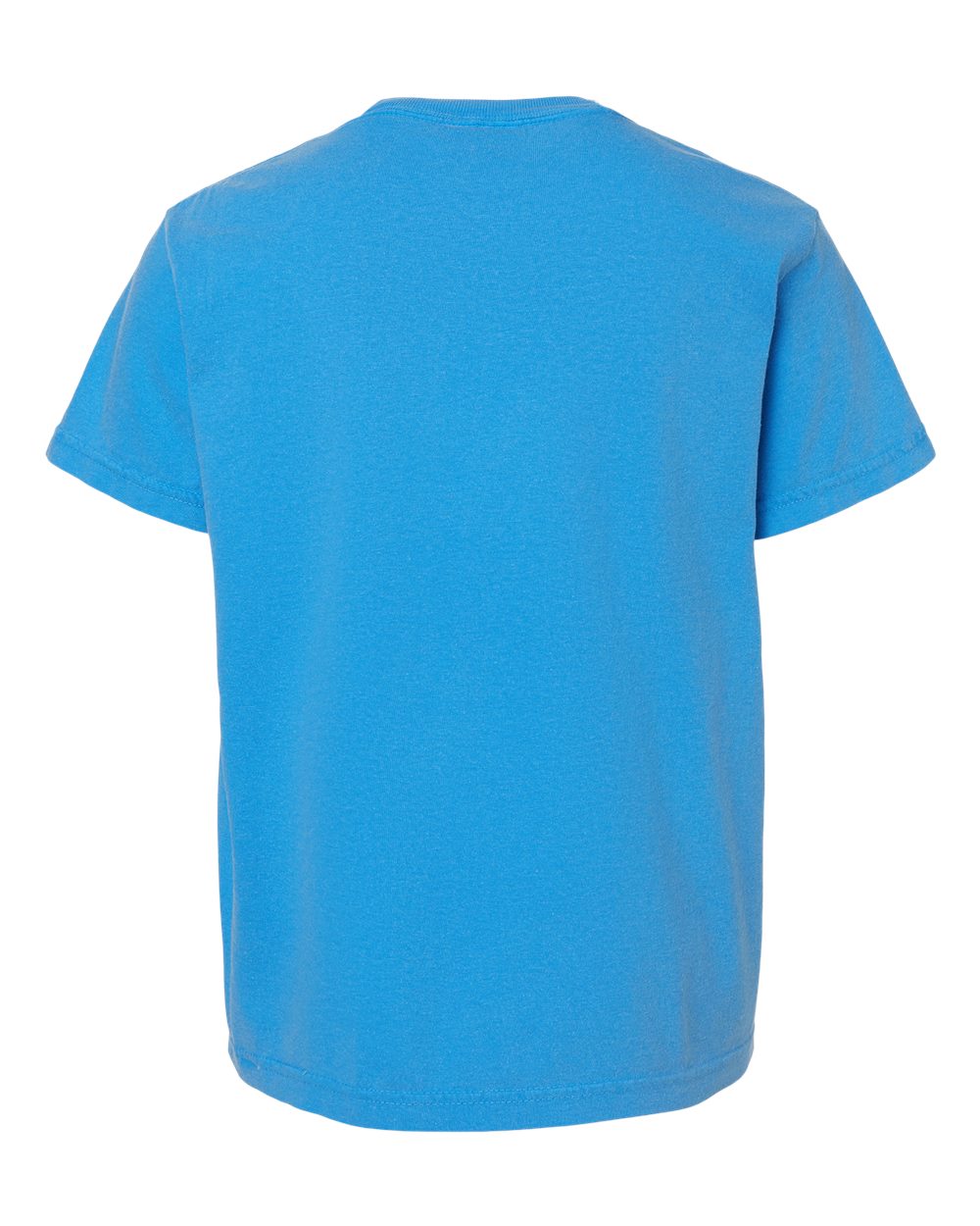 Comfort Colors 9018 - Youth Garment-Dyed Heavyweight T-Shirt - Royal Caribe - Back