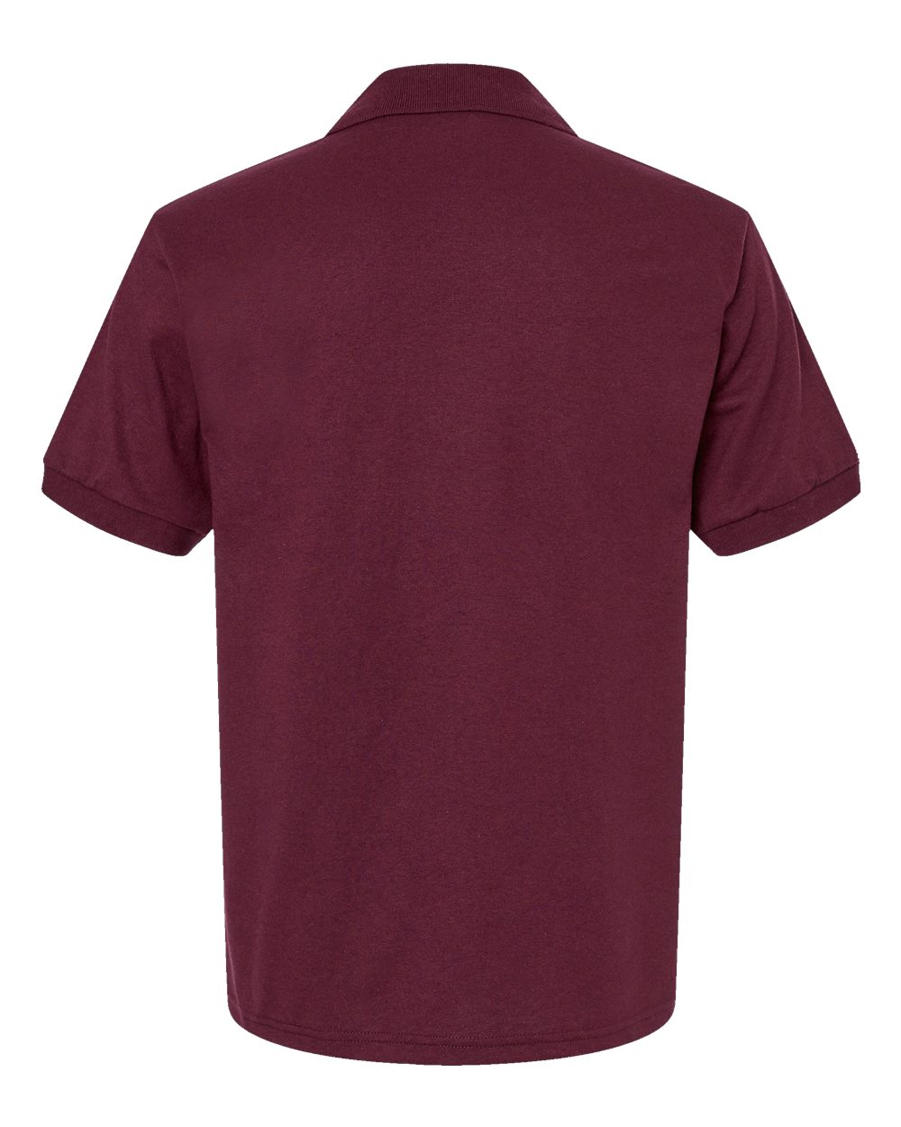 Gildan 8800 - Unisex DryBlend® Jersey Polo - Maroon - Back