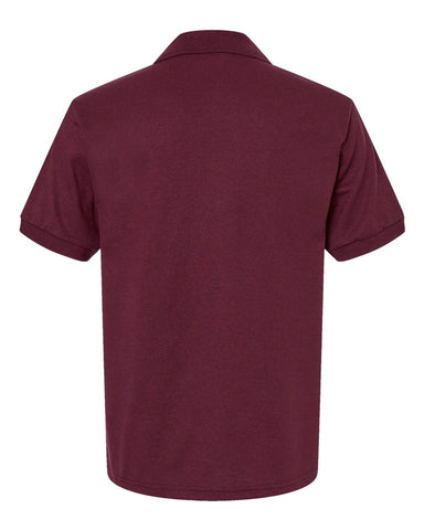 Gildan 8800 - Unisex DryBlend® Jersey Polo - Maroon - Back