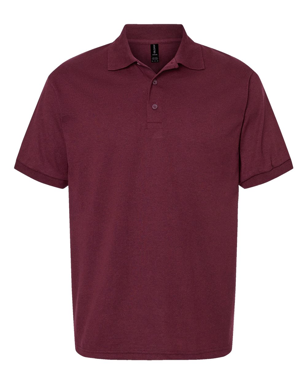 Gildan 8800 - Unisex DryBlend® Jersey Polo - Maroon - Front