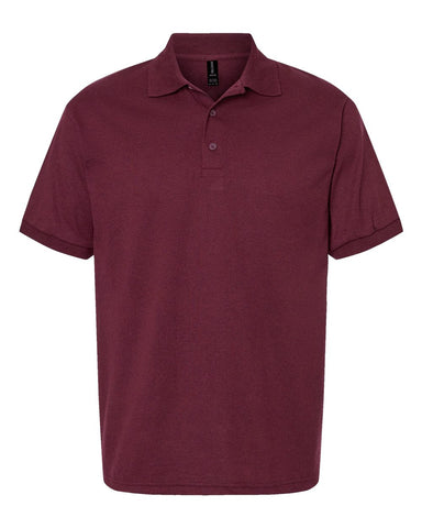 Gildan 8800 - Unisex DryBlend® Jersey Polo - Maroon - Front
