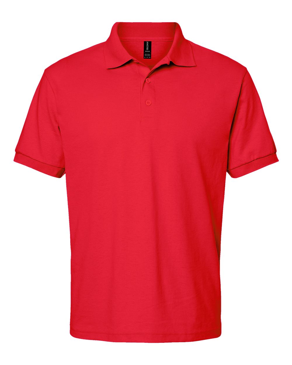 Gildan 8800 - Unisex DryBlend® Jersey Polo - Red - Front
