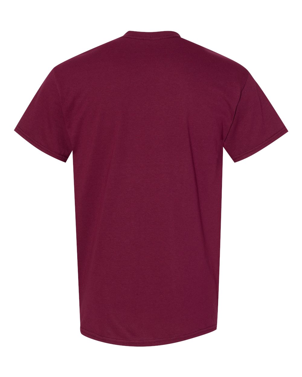 Gildan 5000B - Youth Heavy Cotton™ T-Shirt - Maroon - Back