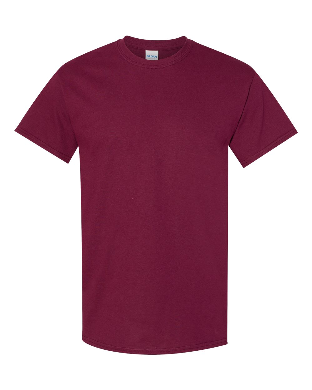 Gildan 5000B - Youth Heavy Cotton™ T-Shirt - Maroon - Front