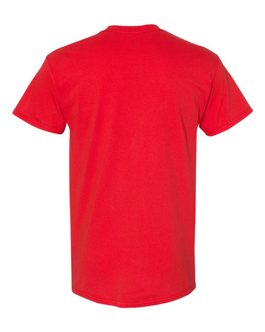 Gildan 5000B - Youth Heavy Cotton™ T-Shirt - Red - Back