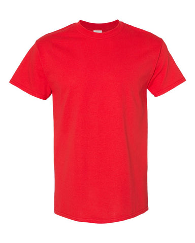 Gildan 5000B - Youth Heavy Cotton™ T-Shirt - Red - Front