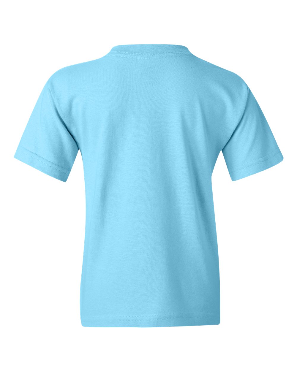 Gildan 5000B - Youth Heavy Cotton™ T-Shirt - Sky - Back