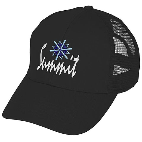 Mesh Back Cap - 24 hr - Black / Black