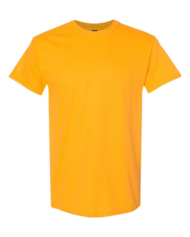 Gildan 5000 - Unisex Heavy Cotton™ T-Shirt - Gold - Front