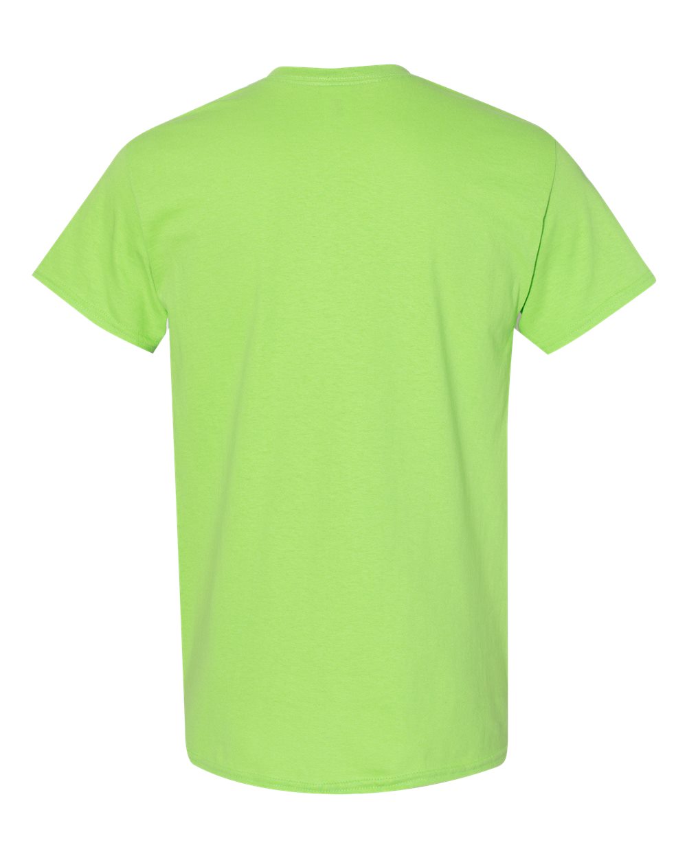 Gildan 5000 - Unisex Heavy Cotton™ T-Shirt - Lime - Back