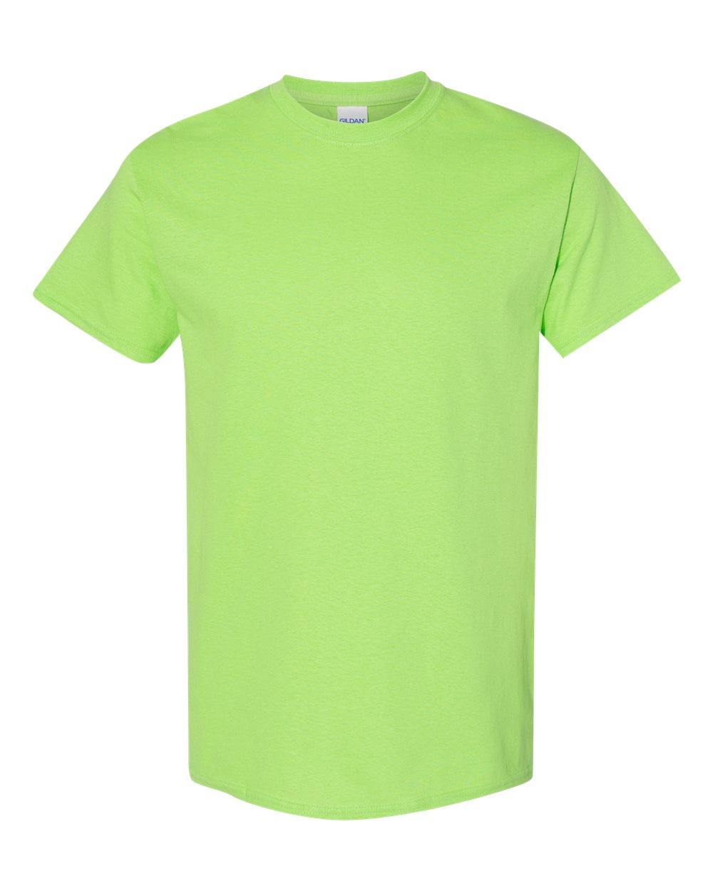 Gildan 5000 - Unisex Heavy Cotton™ T-Shirt - Lime - Front
