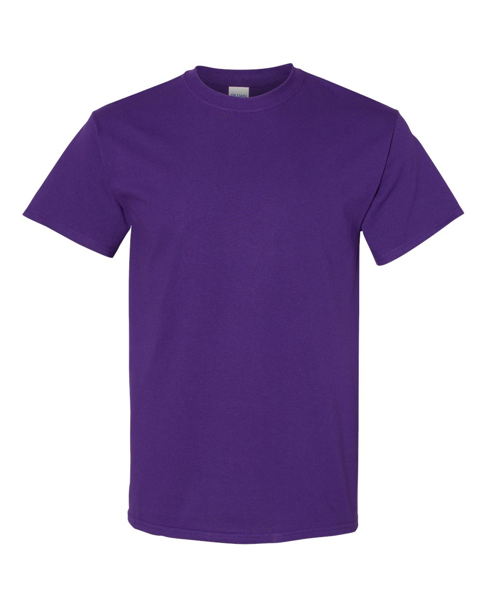Gildan 5000 - Unisex Heavy Cotton™ T-Shirt - Purple - Front