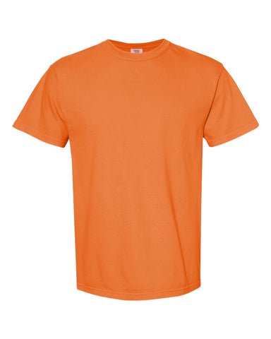 Comfort Colors 1717 - Unisex Garment-Dyed Heavyweight T-Shirt - Burnt Orange - Front