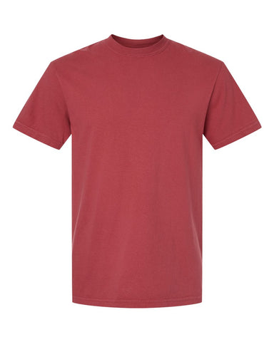 Comfort Colors 1717 - Unisex Garment-Dyed Heavyweight T-Shirt - Chili - Front