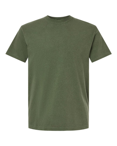 Comfort Colors 1717 - Unisex Garment-Dyed Heavyweight T-Shirt - Hemp - Front