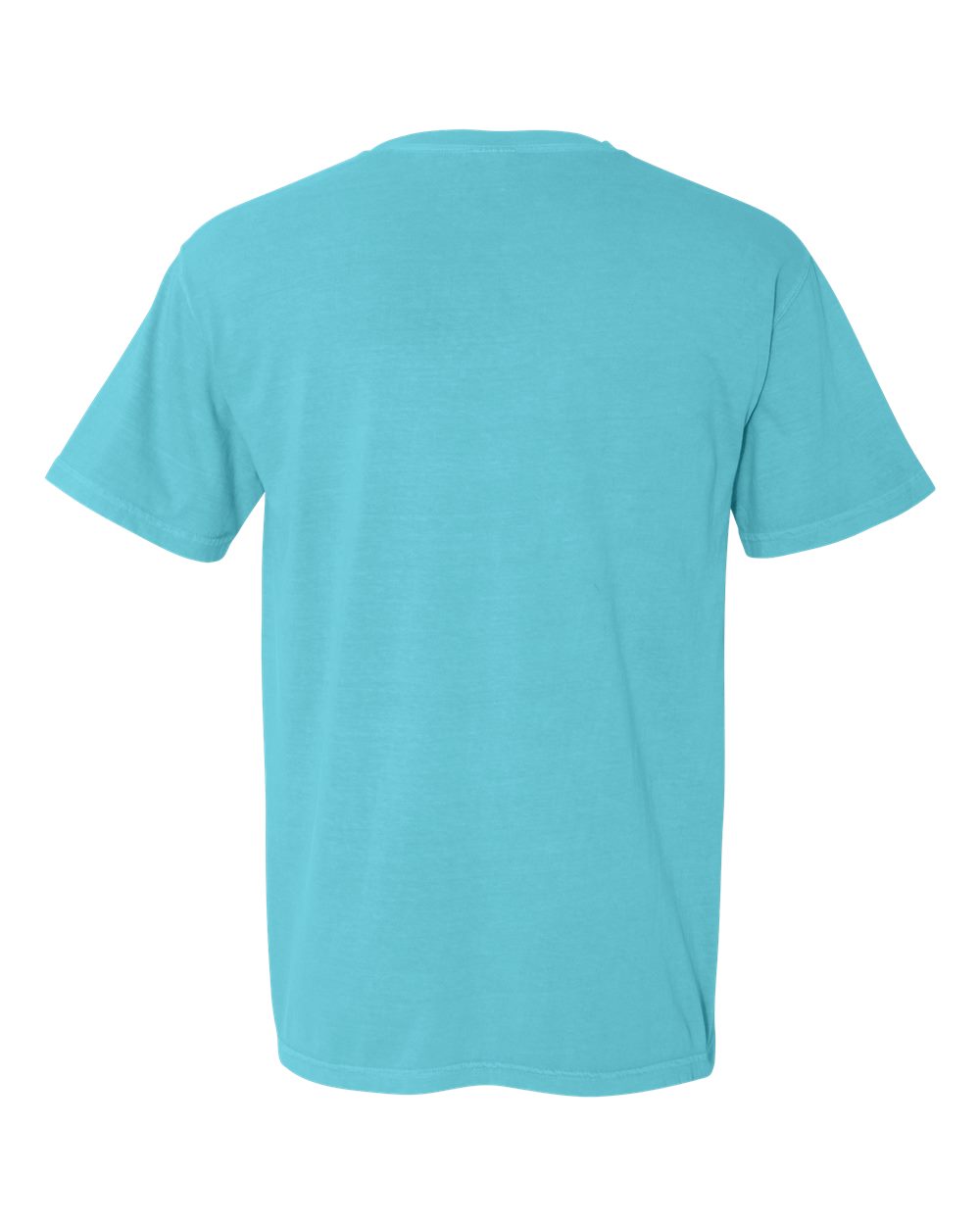 Comfort Colors 1717 - Unisex Garment-Dyed Heavyweight T-Shirt - Lagoon - Back