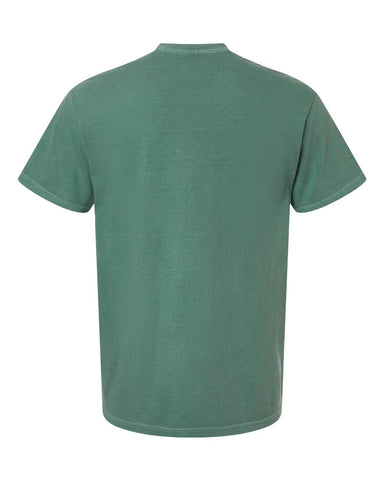 Comfort Colors 1717 - Unisex Garment-Dyed Heavyweight T-Shirt - Light Green - Back