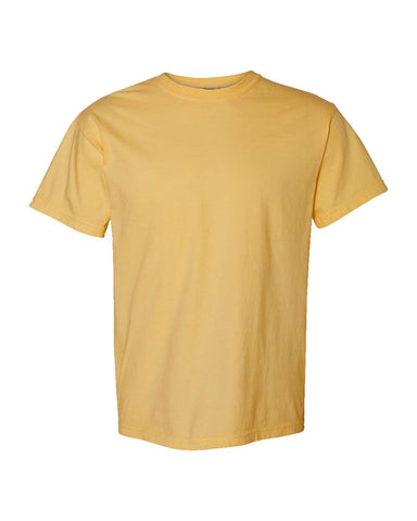 Comfort Colors 1717 - Unisex Garment-Dyed Heavyweight T-Shirt - Mustard - Front