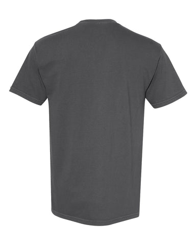 Comfort Colors 1717 - Unisex Garment-Dyed Heavyweight T-Shirt - Pepper - Back