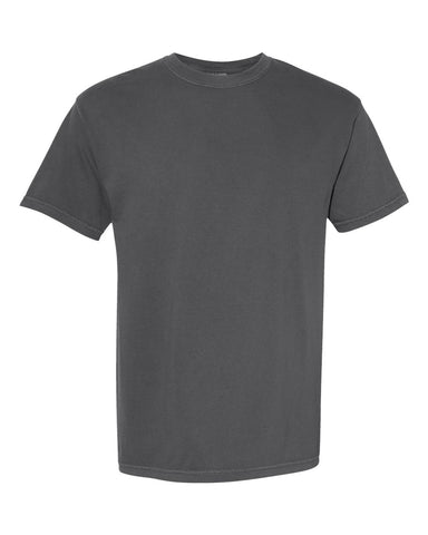 Comfort Colors 1717 - Unisex Garment-Dyed Heavyweight T-Shirt - Pepper - Front