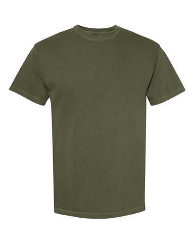 Comfort Colors 1717 - Unisex Garment-Dyed Heavyweight T-Shirt - Sage - Front