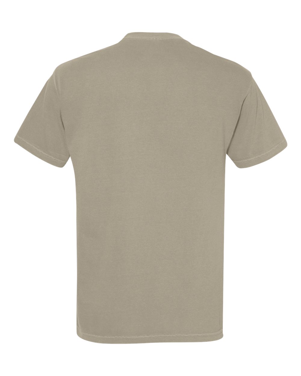 Comfort Colors 1717 - Unisex Garment-Dyed Heavyweight T-Shirt - Sandstone - Back