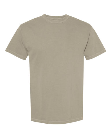 Comfort Colors 1717 - Unisex Garment-Dyed Heavyweight T-Shirt - Sandstone - Front