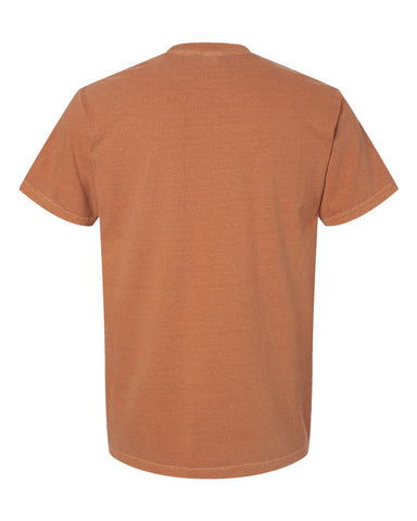 Comfort Colors 1717 - Unisex Garment-Dyed Heavyweight T-Shirt - Yam - Back