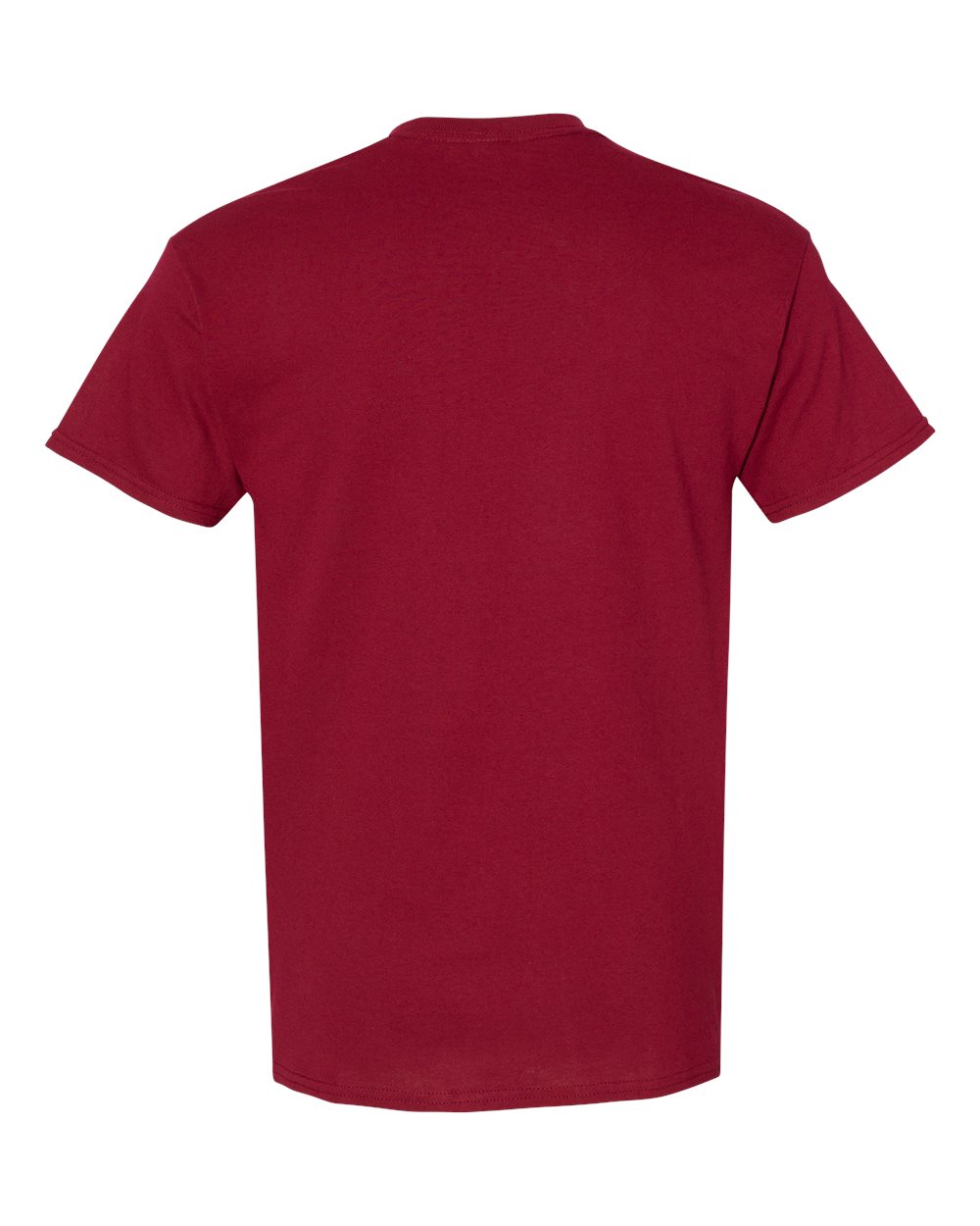 Gildan 5000 - Unisex Heavy Cotton™ T-Shirt - Garnet - Back